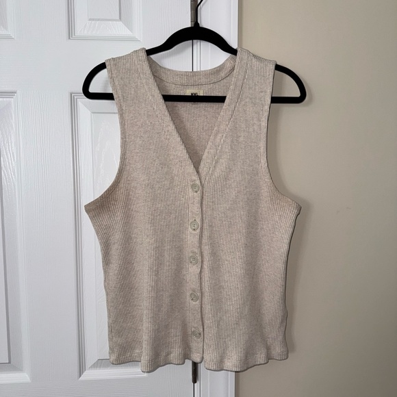 Madewell Ribbed Knit vest - Picture 2 of 5